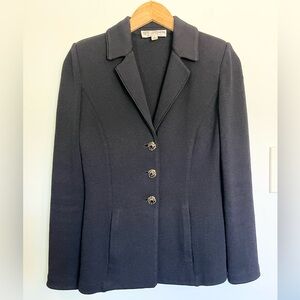 Vintage St John black blazer
